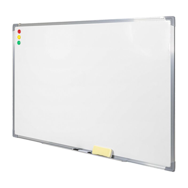 Pizarron Blanco Escolar 120x80cm Marcadores Bor... image number null