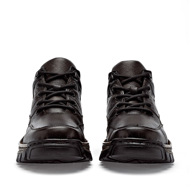 Lobo Solo bota casual piel para hombre caf&eacute; cod... image number null