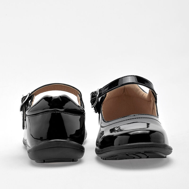 Yondeer Zapatos para mujer negro charol image number null