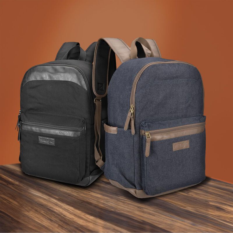 Mochila Wrangler Powell Para Laptop En Denim Re... image number null