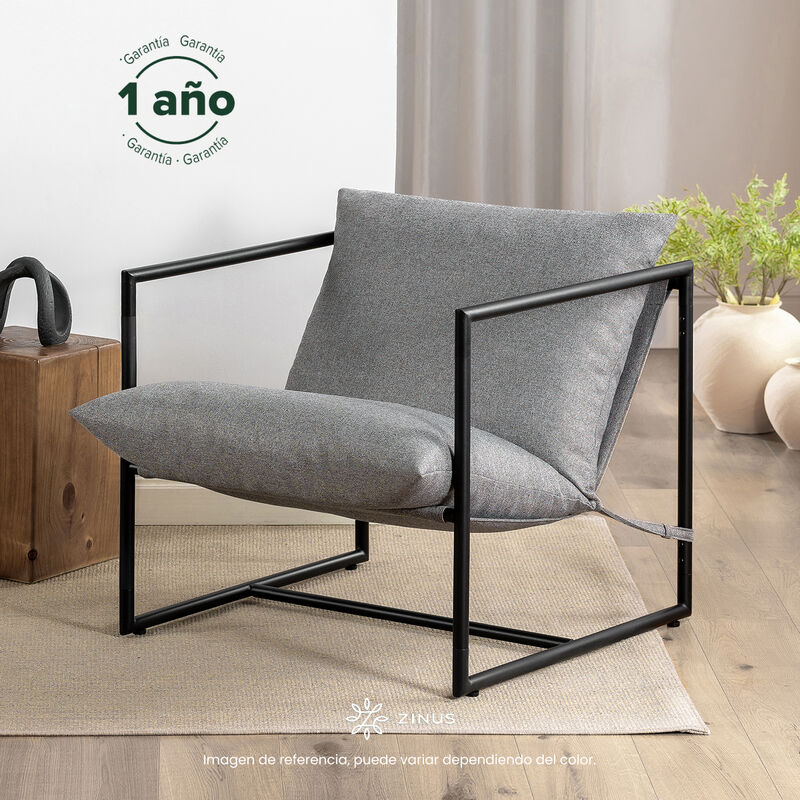 Zinus | Silla De Metal Zinus Aidan Con Cojines ... image number null