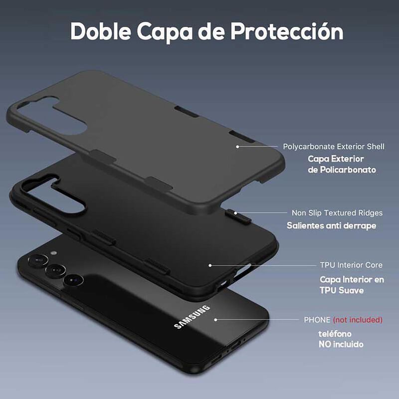 Funda MYBAT Tuff Subs para Samsung S23 PLUS Neg... image number null