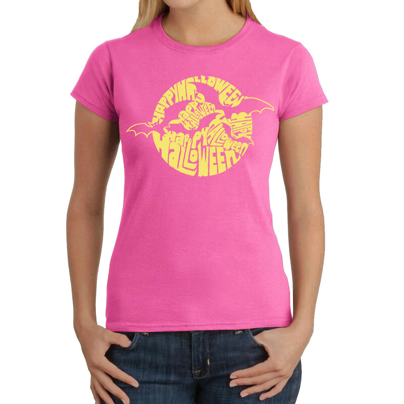 Camiseta Word Art Para Mujer - Murci&eacute;lagos de H... image number null