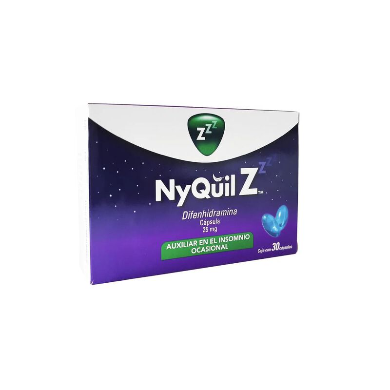 Nyquil Z 25 Mg 30 C&aacute;psula(s) image number null