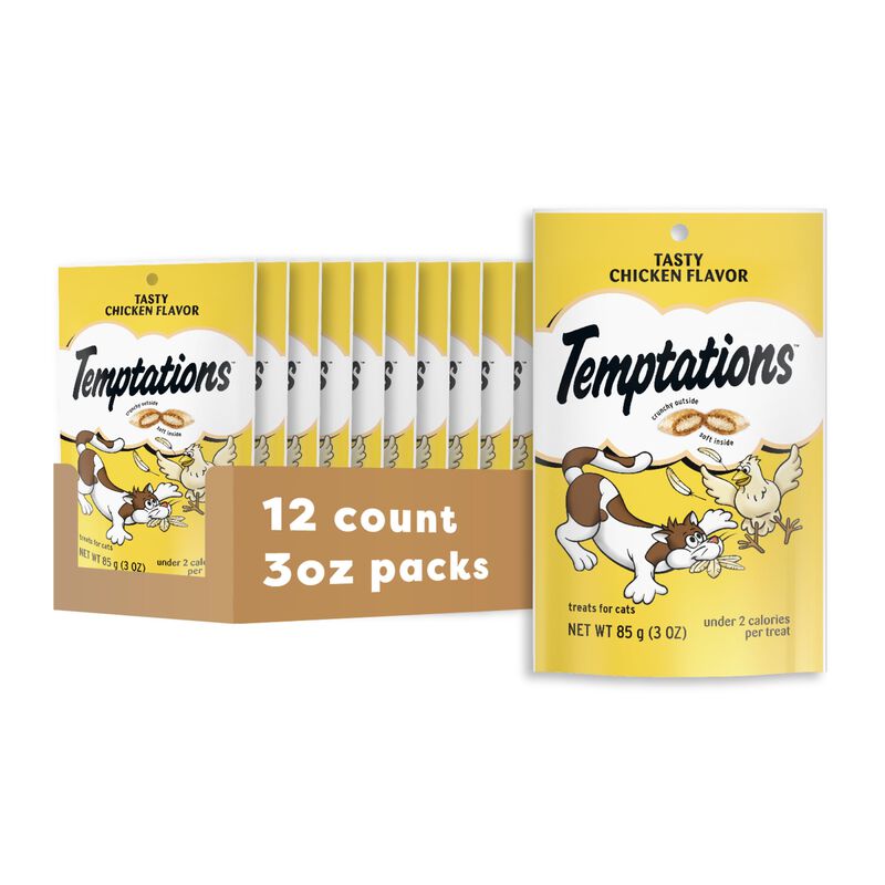 Cat Treats Temptations Classic Con Sabor A Poll... image number null