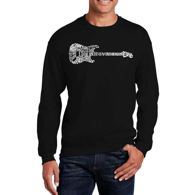 Sudadera De Cuello Redondo Word Art Para Hombre... image number null