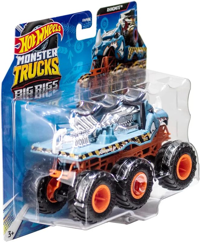 Hot Wheels Monster Trucks Camiones Remolque Sor... image number null