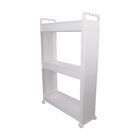 Carrito organizador vertical 3 niveles con ruedas