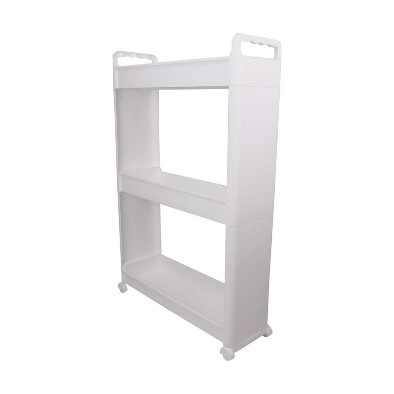 Carrito organizador vertical 3 niveles con rued... image number null