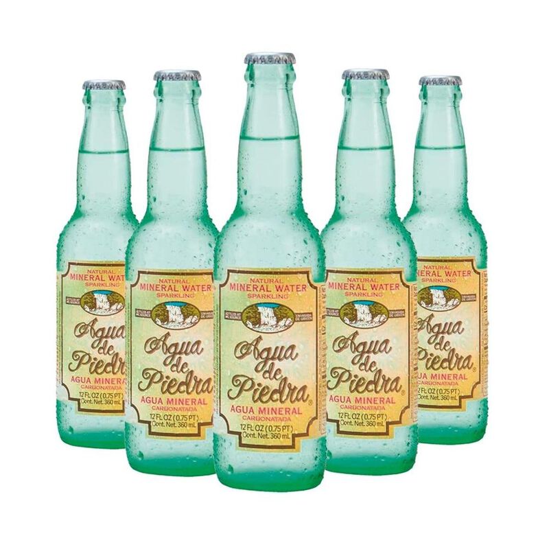Agua Mineral Agua De Piedra Con Gas Pack 24 Und... image number null