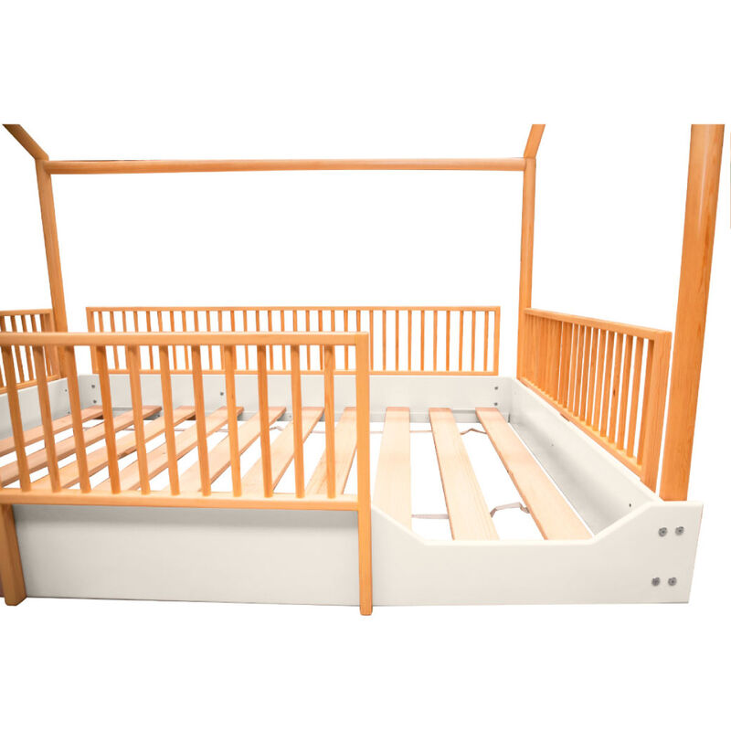 Matrimonial - Cama Casa Montessori de Madera Du... image number null