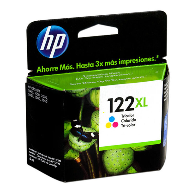 Cartucho de tinta HP 122XL Tricolor Original image number null