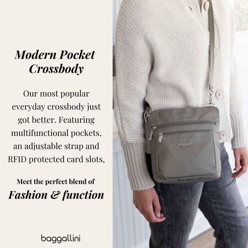 Bolso Baggallini 21x21 Cm Rfid Resistente Al Ag... image number null