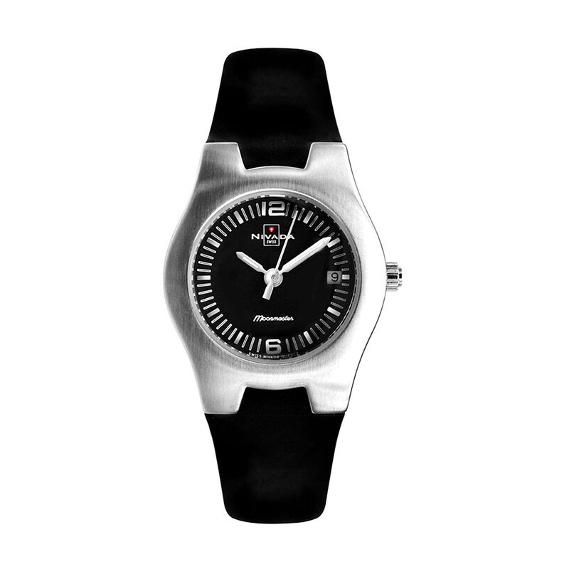Reloj Nivada MoonMaster Dama Ac/Caucho Negro Ar... image number null
