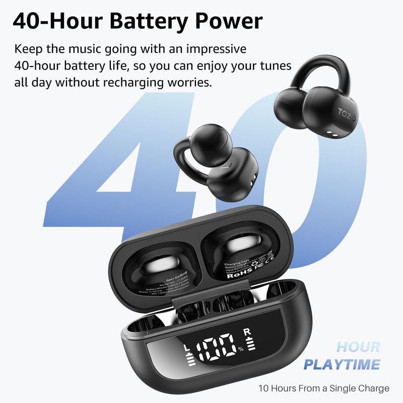 Auriculares Abiertos Tozo Openearring Bluetooth... image number null