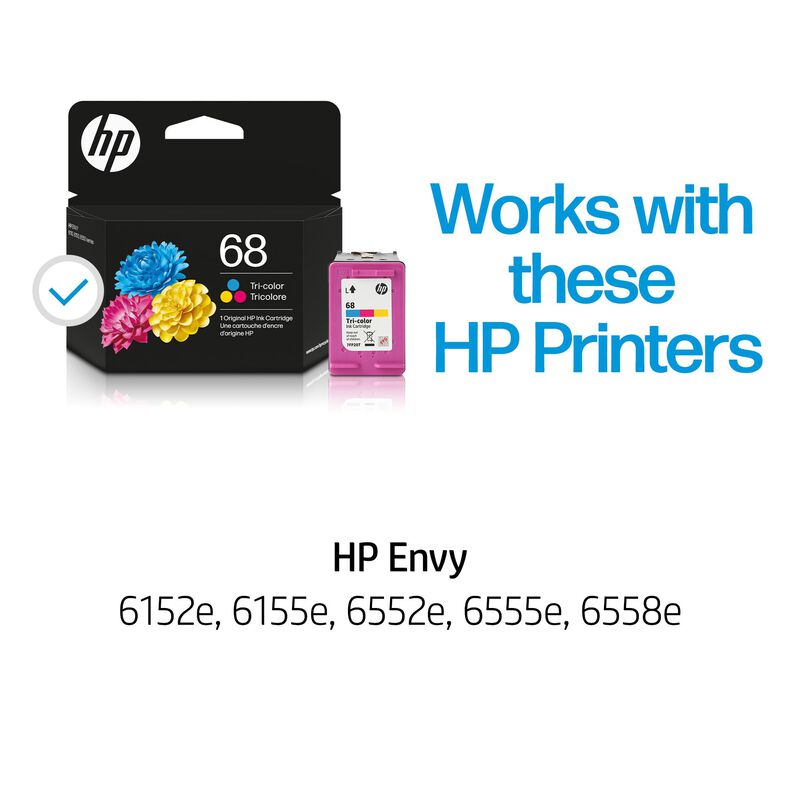 Cartucho De Tinta Hp 68 Tri-color Para Las Seri... image number null