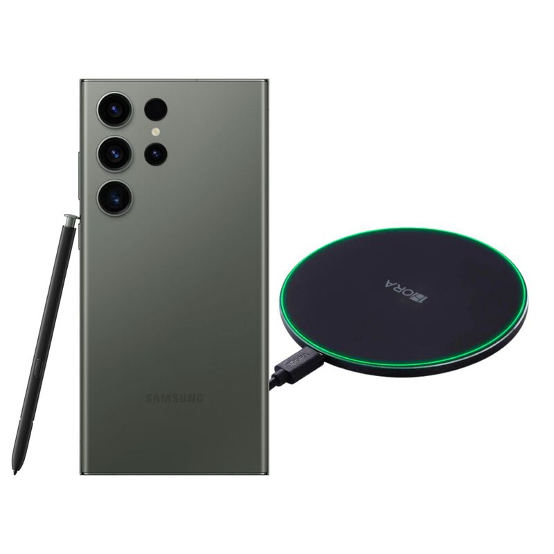 Galaxy S23 Ultra 256GB Verde Reacondicionado + ... image number null