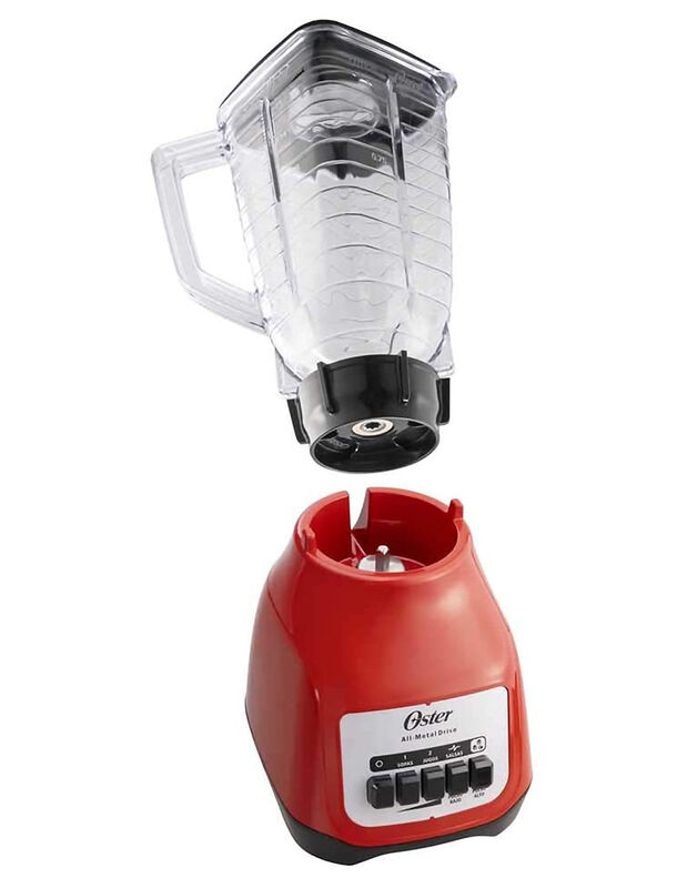 Licuadora Oster Kaliman 1.25 Litros Botones Roj... image number null