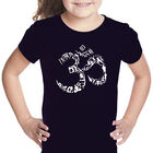 Camiseta Word Art Para Ni&ntilde;a - El Sombrerero Loco - Negro