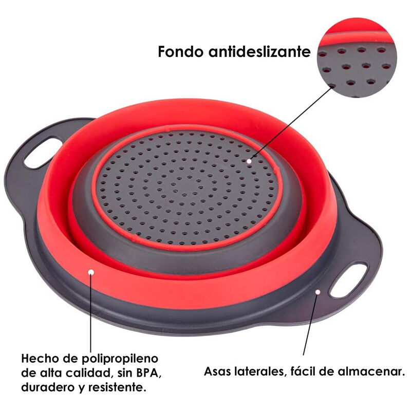 Escurridor Aquila Rojo Chico Pop 20 image number null