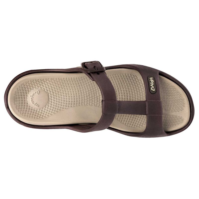 Evalight Sandalia para mujer caf&eacute; image number null