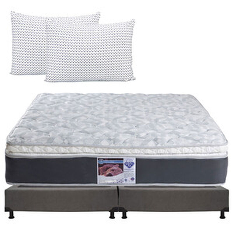 Colch&oacute;n King Size Spring Air Marte+Almohada Dic... image number null