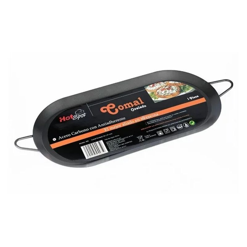 Hot Spot Sart&eacute;n Comal Ovalado Antiadherente 44 ... image number null