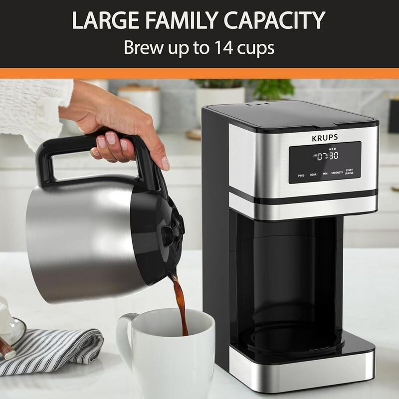 Cafetera Goteo El&eacute;ctrica Filtro Krups 1.5l Km20... image number null