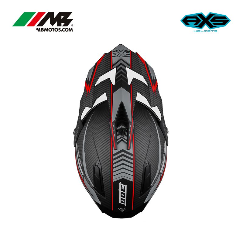 Casco Dot Axs Rojo Nordica Xl + Cámara Action image number null