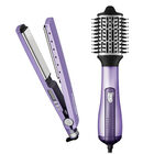 Combo Cepillo De Aire Y Plancha Babylisspro Ionico Lavanda