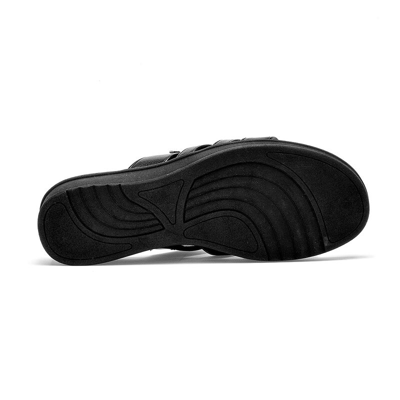 Lady One sandalia cu&ntilde;a para mujer negro cod 140... image number null