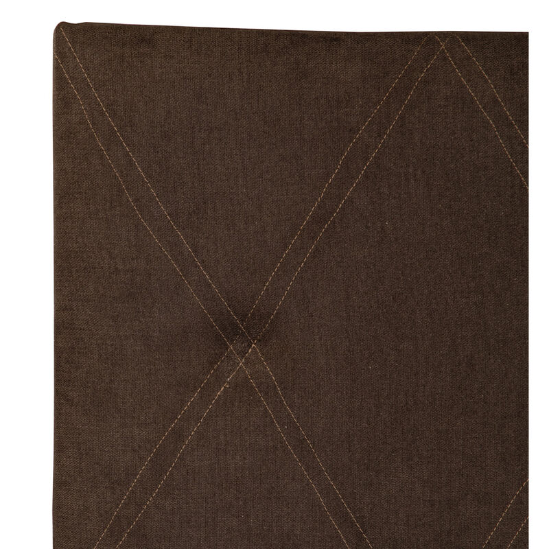 Cabecera King Size Dicasa Oporto Chocolate image number null