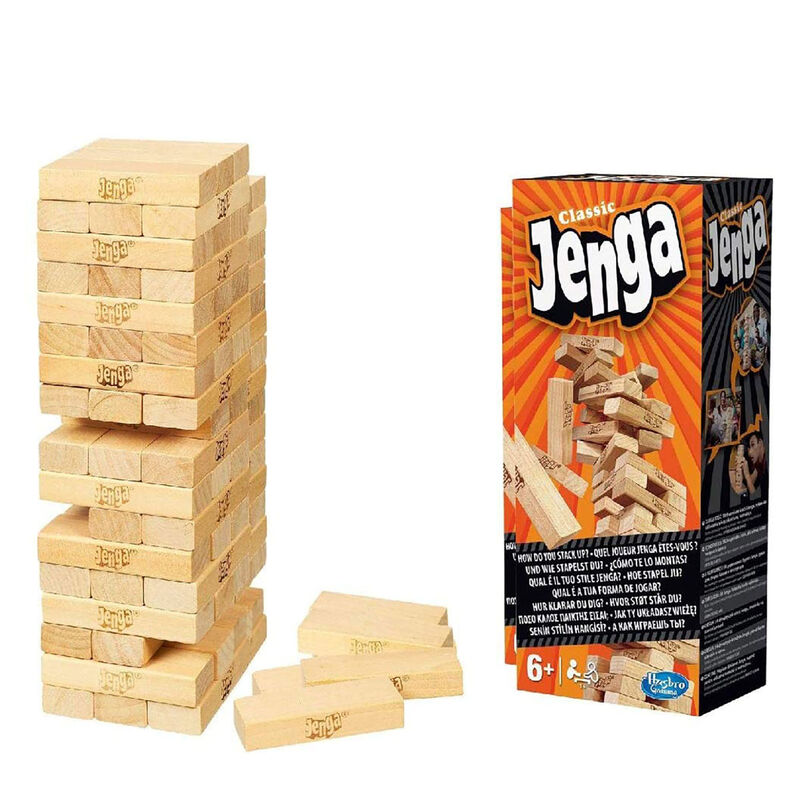Jenga Cl&aacute;sico De Madera image number null
