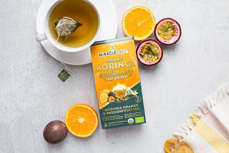 T&eacute; Miracle Tree Moringa 3x16 Bolsas Naranja Y M... image number null