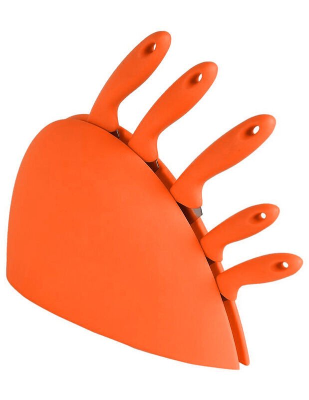Juego De Cuchillos Big Fantasy Colors Orange image number null
