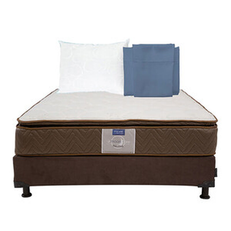 Colch&oacute;n Matrimonial Restonic Nautilus + Box Dic... image number null