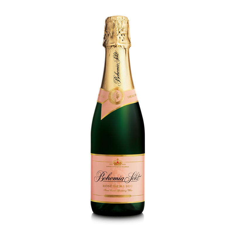 Vino Espumoso Bohemia Sekt Rosado Demi 375ml image number null