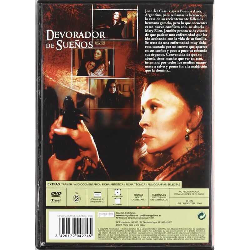 Devorador De Sue&ntilde;os [dvd] (2004) Jennifer's Sha... image number null