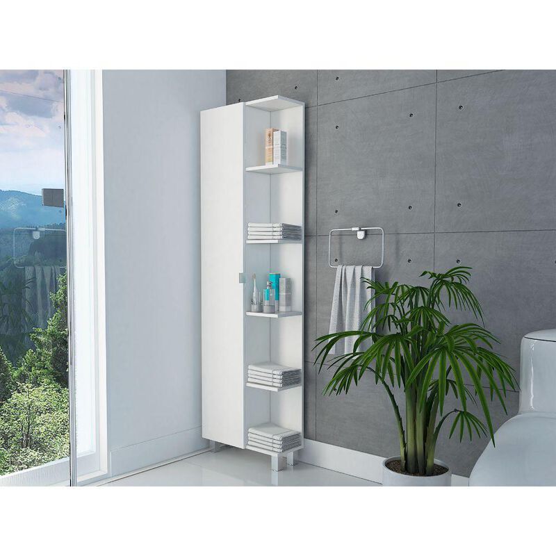 Mueble Esquinero Zendaya, Blanco, Virtual Muebl... image number null