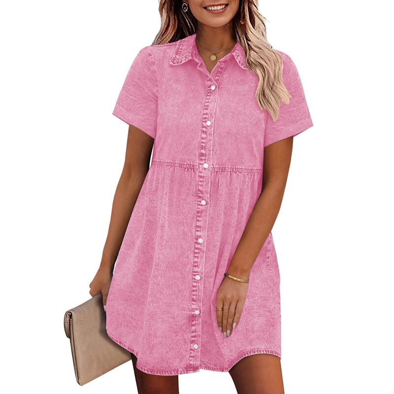 Vestido Grapent Rosa Talla M (8-10) image number null