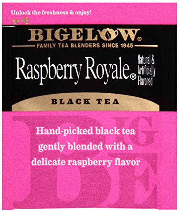 Bolsas De T&eacute; Bigelow Raspberry Royale 168 Unida... image number null