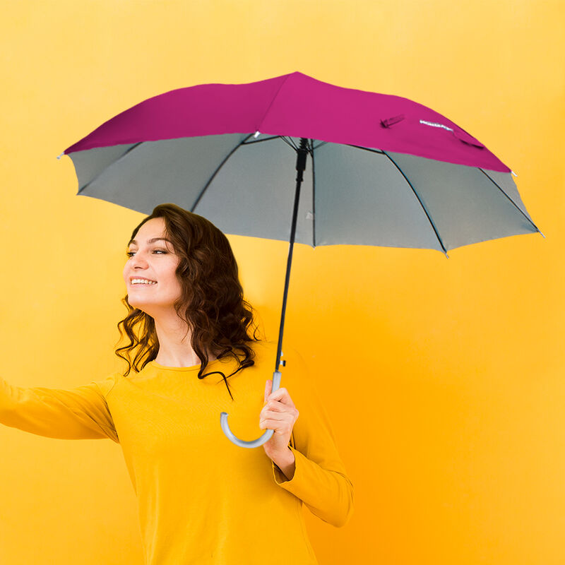 Paraguas Extra Grande Resistente a Vientos y Ll... image number null