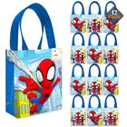 Bolsas De Fiesta Spider-man, Pack De 12, 20 &times; 18 &times; 8 cm