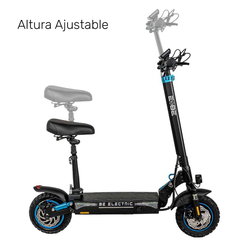 Scooter Eléctrico Plegable Bx45 Monopatín 45km ... image number null
