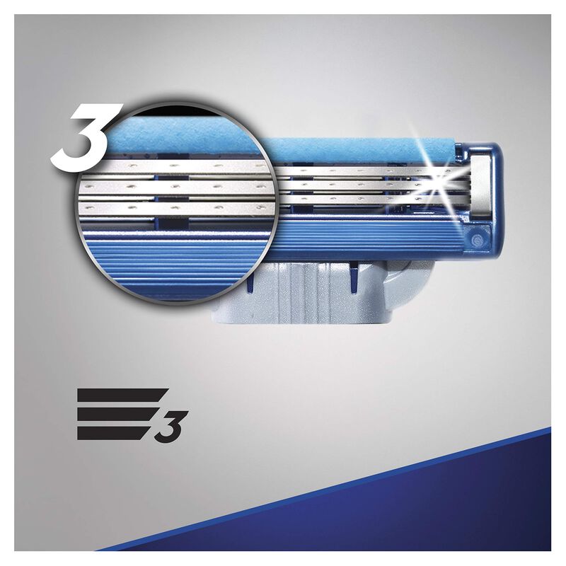 Razor Blades Gillette Mach3 Turbo Para Hombre, ... image number null