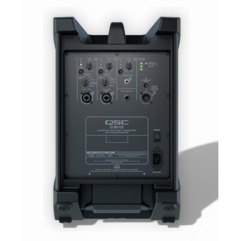QSC CB10 Bocina 10 Pulgadas Bluetooth Bater&iacute;a 4... image number null