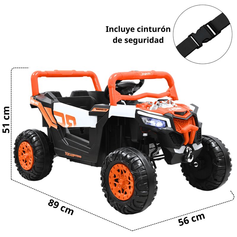 Montable Electrico para Ni&ntilde;os Mini 4x4 Bluetoot... image number null