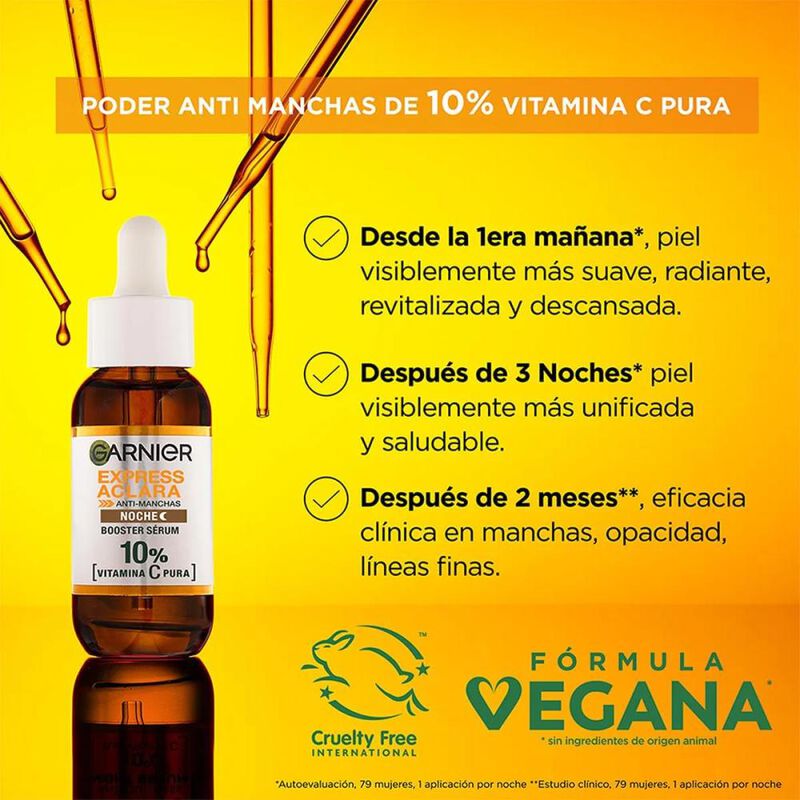 Serum Garnier Express Aclara Noche 30 Ml image number null