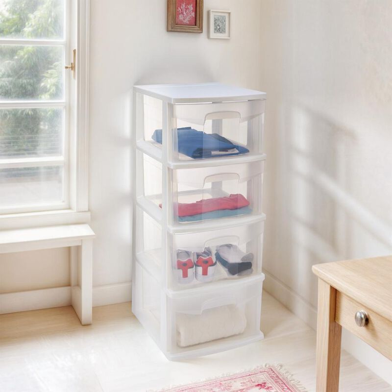 Organizador Gabinete Cajonera 4 Cajones Altos G... image number null