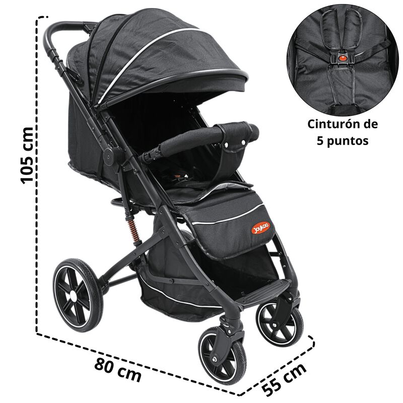 Carriola para Beb&eacute; Manubrio Reversible Plegable... image number null